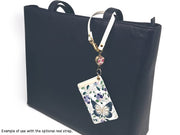 Pink Retractable reel strap