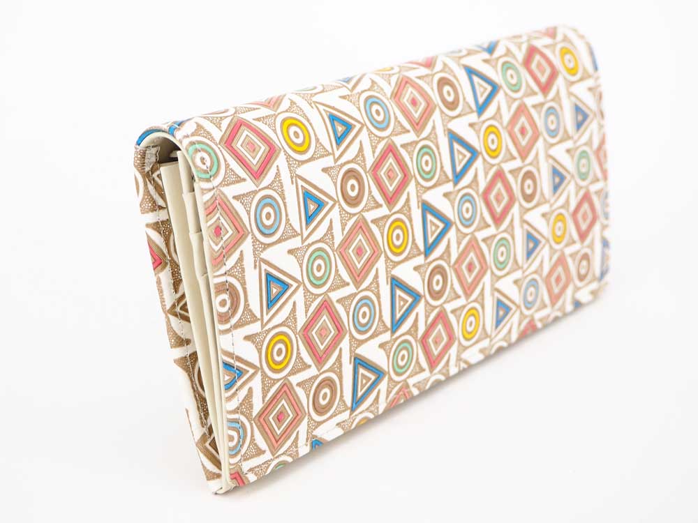 Circles, Triangles and Squares Long Wallet