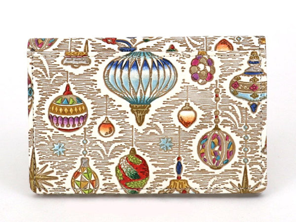 Christmas Ornaments Double Sided Business Card Case