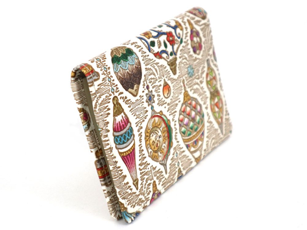 Christmas Ornaments Double Sided Business Card Case