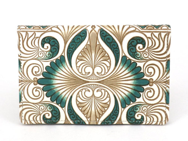 Rocaille (Ivy Green) Double Sided Business Card Case