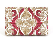 Rocaille (Cherry Red) Double Sided Business Card Case