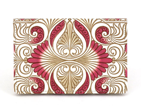 Rocaille (Cherry Red) Double Sided Business Card Case