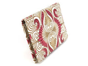 Rocaille (Cherry Red) Double Sided Business Card Case