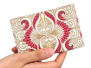 Rocaille (Cherry Red) Double Sided Business Card Case