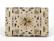 Carreau (Black) Double Sided Business Card Case