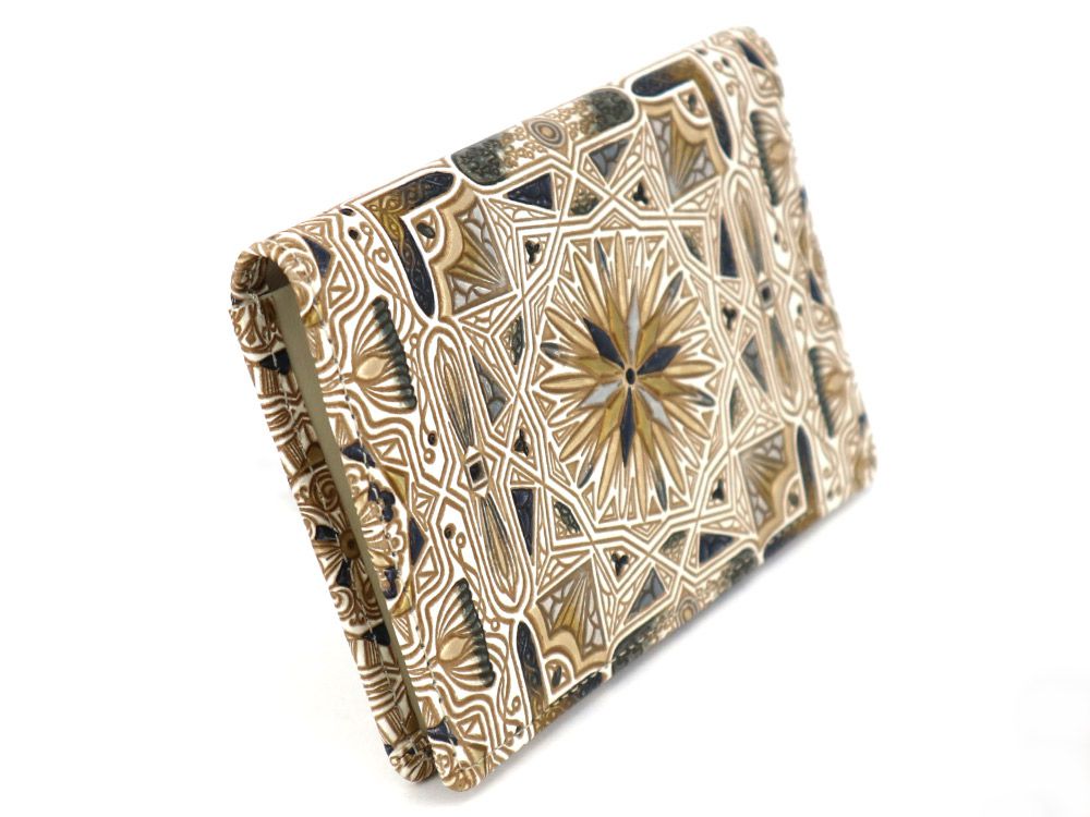 Carreau (Black) Double Sided Business Card Case