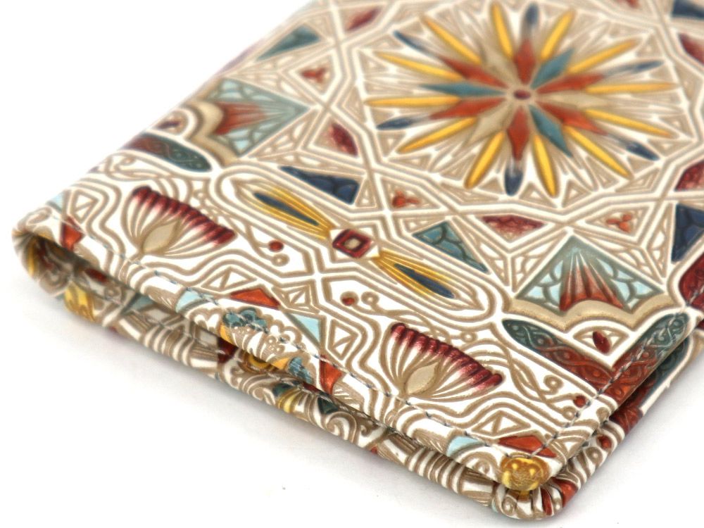 Carreau (Bronze) Double Sided Business Card Case