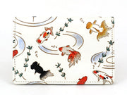 Gold Fishes Double Sided Business Card Case
