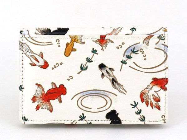 Gold Fishes Double Sided Business Card Case