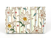 White Lilies Double Sided Business Card Case