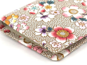 Colorful Cherry Blossoms Double Sided Business Card Case