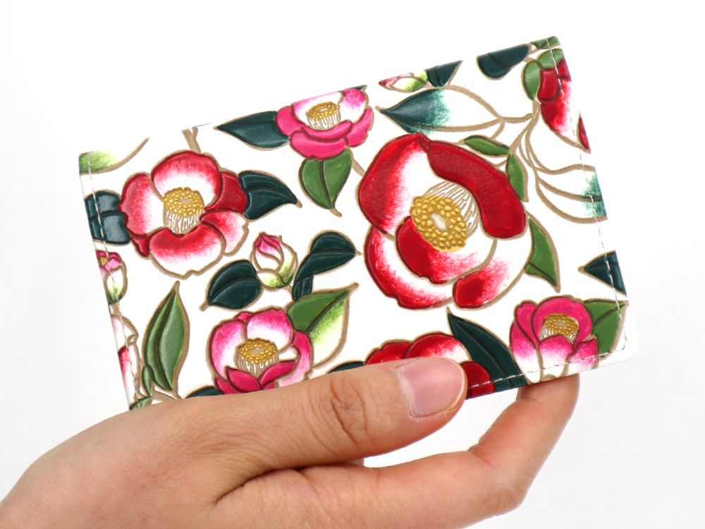 Camellia Business Card Case