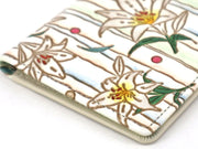 White Lilies Business Card Case