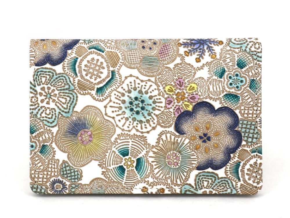 Spring Bloom (Blue) Business Card Case