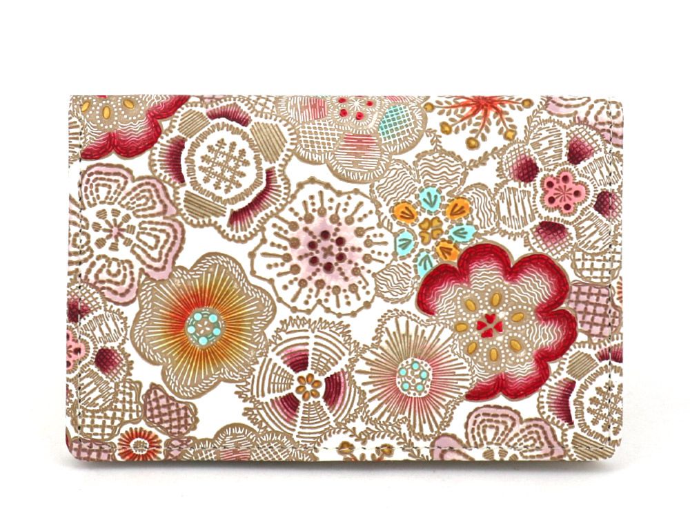 Spring Bloom (Red) Business Card Case