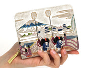 NIHONBASHI Zippered Bi-fold Wallet