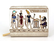 Egyptian Design (#3) Zippered Bi-fold Wallet