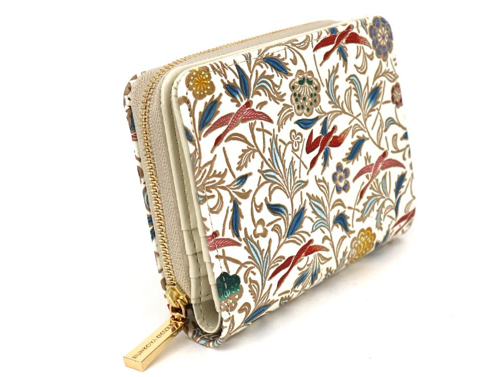 Geese (Red) Zippered Bi-fold Wallet