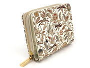 Geese (Brown) Zippered Bi-fold Wallet