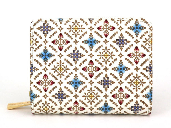 Lace Zippered Bi-fold Wallet