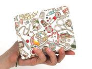 Sewing Zippered Bi-fold Wallet
