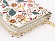 MEIHUA - Plum Blossom Zippered Bi-fold Wallet