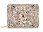 Fantasy Tapestry Zippered Bi-fold Wallet