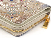 Fantasy Tapestry Zippered Bi-fold Wallet