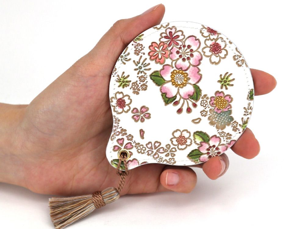 Dancing Cherry Blossoms Hand Mirror