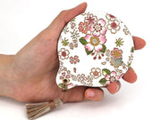 Dancing Cherry Blossoms Hand Mirror
