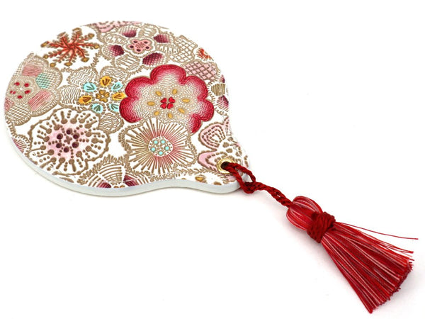 Spring Bloom (Red) Hand Mirror