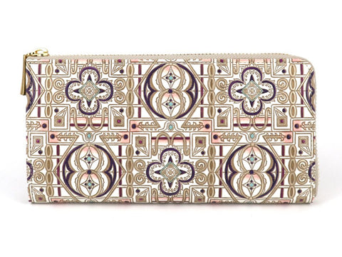 Miyabi (Purple) L-shaped Long Wallet