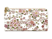 Dancing Cherry Blossoms L-shaped Long Wallet