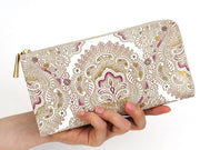 Antique Lace (Pink) L-shaped Long Wallet