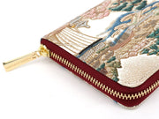 UKIYO-E MATSUCHIYAMA Zippered Long Wallet