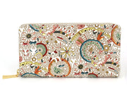 Camouflaged Cats Zippered Long Wallet