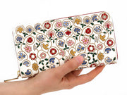 KOBANA - Tiny Flowers Zippered Long Wallet