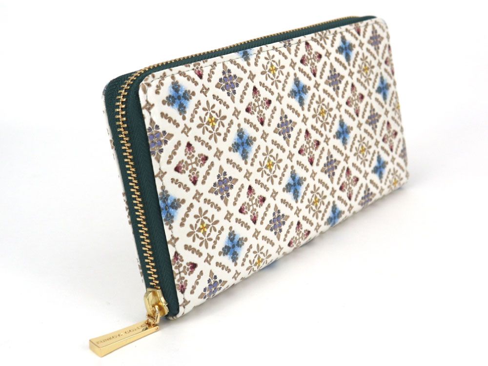Lace Zippered Long Wallet