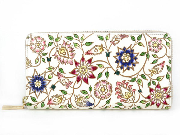 HANASARASA - Floral Chintz Zippered Long Wallet
