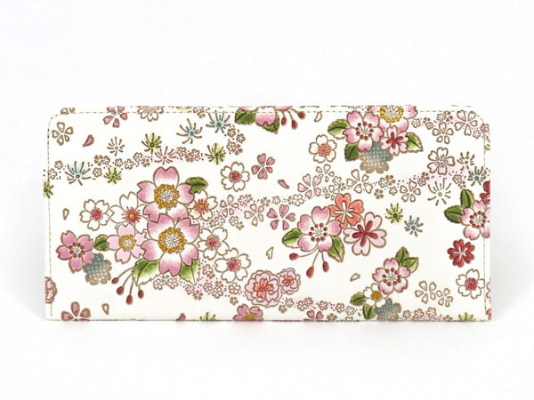 Dancing Cherry Blossoms Minimalist Wallet
