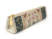 Golden Tapestry Pen Case