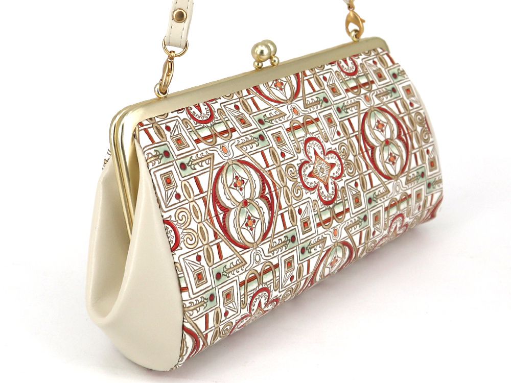 Miyabi (Red) GAMAGUCHI Clasp Clutch Purse