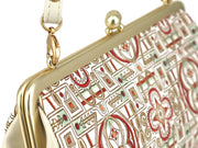 Miyabi (Red) GAMAGUCHI Clasp Clutch Purse