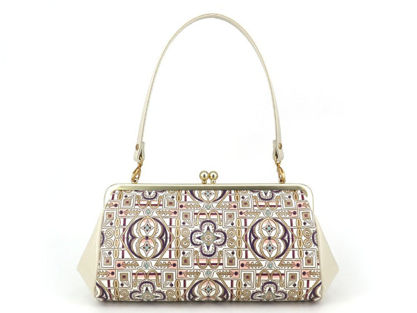 Miyabi (Purple) GAMAGUCHI Clasp Clutch Purse