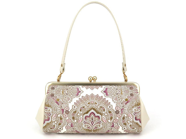 Antique Lace (Pink) GAMAGUCHI Clasp Clutch Purse