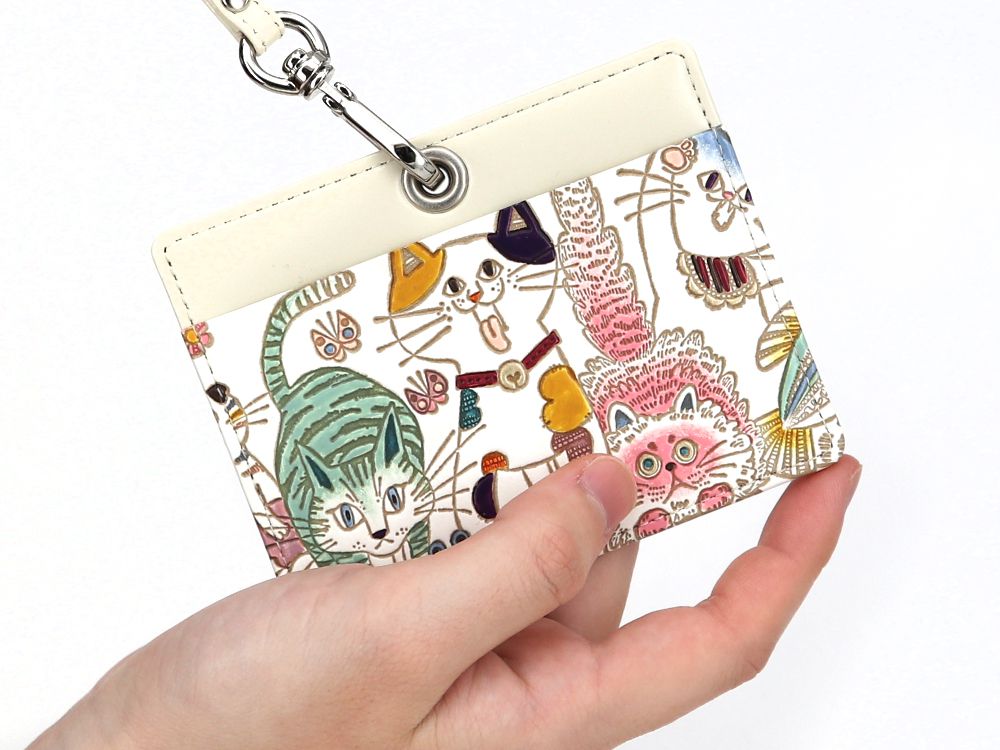 Cats ID Card Holder