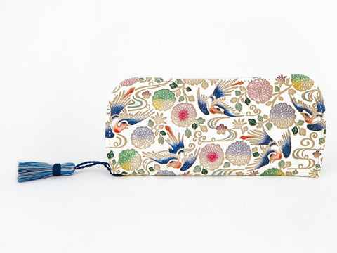 KACHO - Birds and Flowers Eyeglasses Case