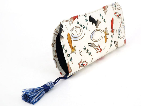 Gold Fishes Eyeglasses Case