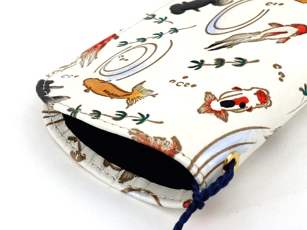 Gold Fishes Eyeglasses Case